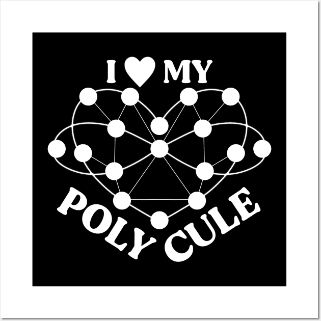 I heart my Polycule Wall Art by TurboErin